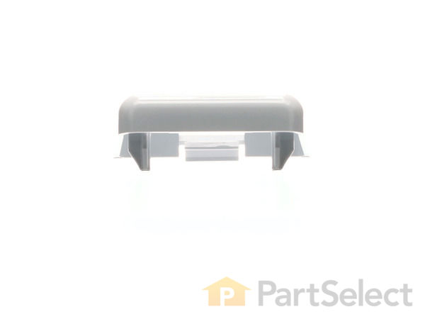 298758-1-S-GE-WR2X7975          -Door Shelf Retainer Bar End Cap - Left or Right Side 360 view