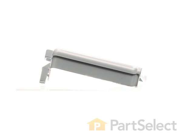 299258-1-S-GE-WR2X8699          -Door Shelf Retainer Bar End Cap - Left Side 360 view