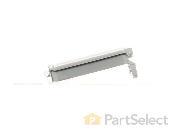 299259-1-S-GE-WR2X8700          -Door Shelf Retainer Bar End Cap - Right Side 360 view