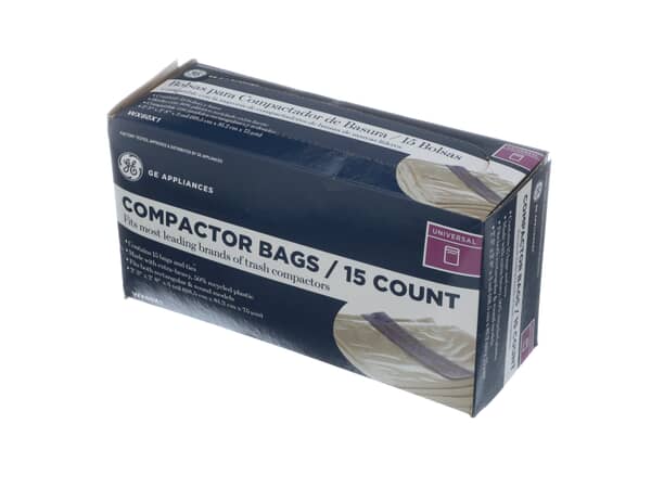 312032-1-S-GE-WX60X1            -Plastic Compactor Bags - 15 Pack 360 view