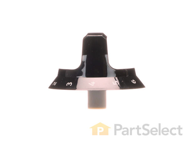 3409070-1-S-Frigidaire-316544026-Burner Knob - Black 360 view