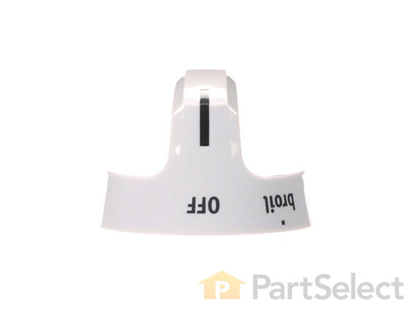 3419390-1-S-Frigidaire-316543918-Thermostat Knob - White 360 view