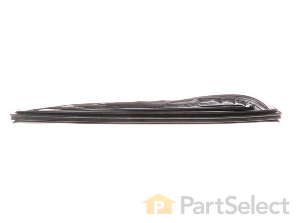 3651266-1-S-Whirlpool-W10436252-Freezer Door Gasket - Black 360 view