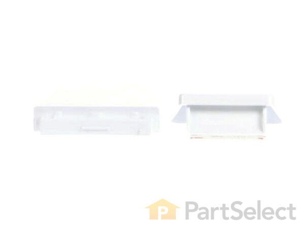 370794-1-S-Whirlpool-4386917           -Refrigerator Door Shelf End Cap 360 view
