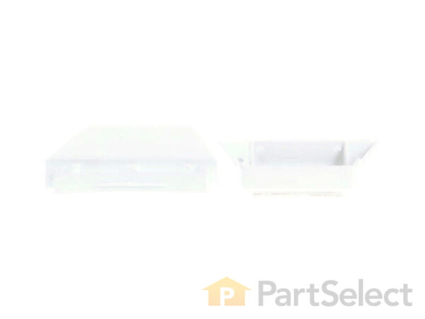 371829-1-S-Whirlpool-4388286           -Refrigerator Door Shelf End Cap Kit 360 view