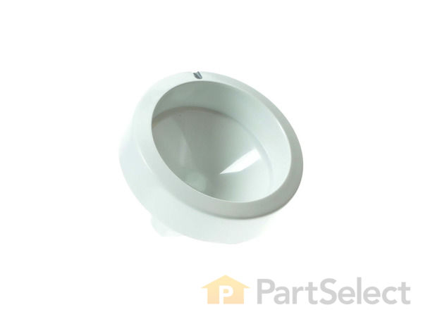 418876-1-S-Frigidaire-131853900         -Timer Knob Bezel - White 360 view