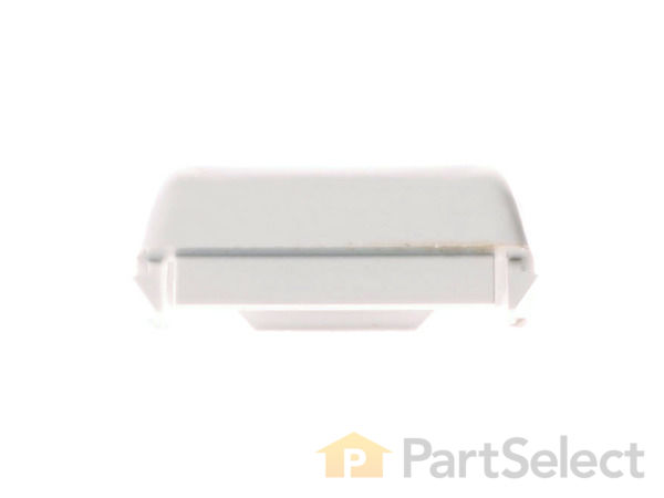 428664-1-S-Frigidaire-218758602         -Door Shelf Retainer Bar End Cap - Left or Right Side 360 view
