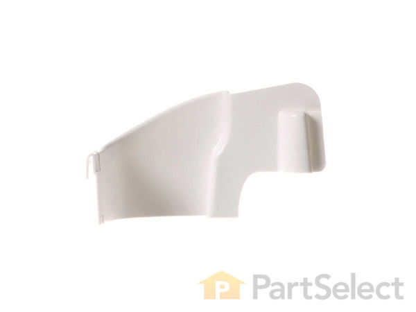 429833-1-S-Frigidaire-240331501         -6A- Door Shelf Retainer Bar End Cap - Left Side 360 view