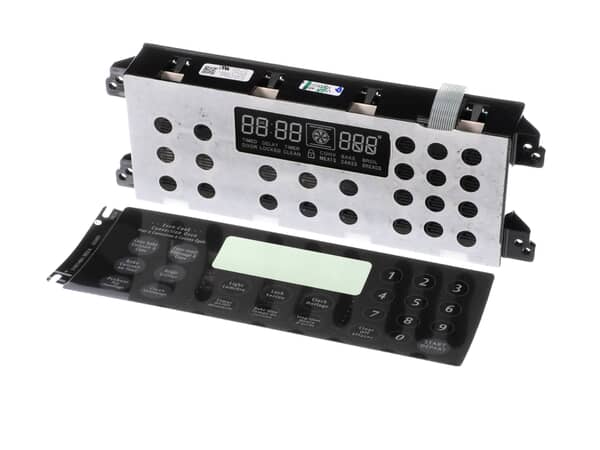 444418-1-S-Frigidaire-318183622         -Electronic Clock with Overlay - Black 360 view