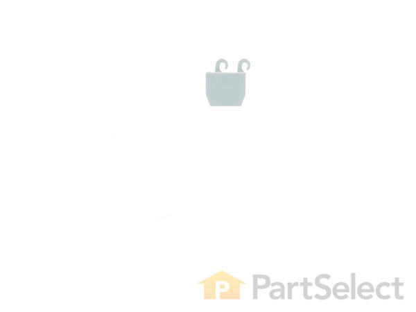 447389-1-S-Frigidaire-3206165           -Door Shelf End Cap - Right Side 360 view