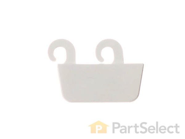 467699-1-S-Frigidaire-5303323481        -Door Shelf End Cap - Left Side 360 view