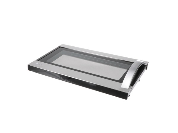 6012651-1-S-LG-ADC73908103-Complete Door Assembly - Stainless Steel 360 view