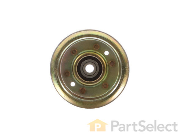 9014118-1-S-Husqvarna-532173437-Lawn Mower Flat Plated Idler Pulley 360 view