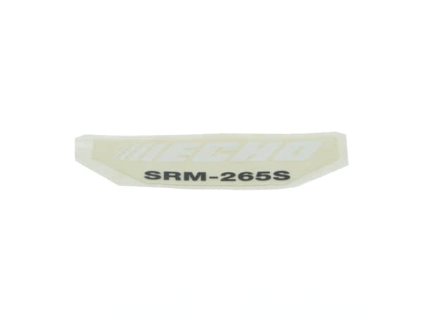 9241649-1-S-Echo-X547000360-Label-Model-SRM-265S 360 view