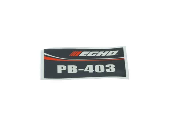 9242442-1-S-Echo-X503002180-Label-Model-Pb-403 360 view