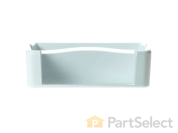 964259-1-S-GE-WR17X11606        -Refrigerator Door Bin - White/Clear 360 view