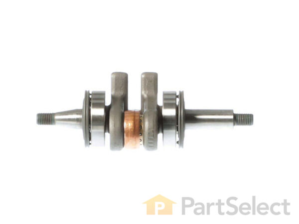 9966346-1-S-Husqvarna-525604601-Crankshaft and Gear Assembly. 360 view