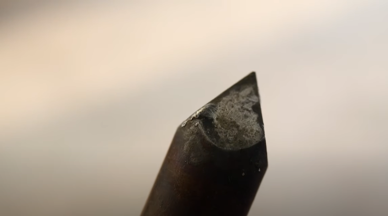 Soldering iron pointed tip