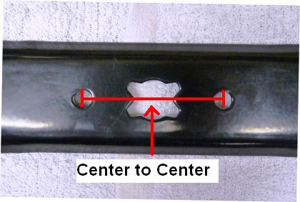 Center to Center Measurement