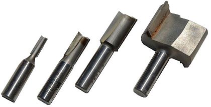 Straight Cut Router Bits