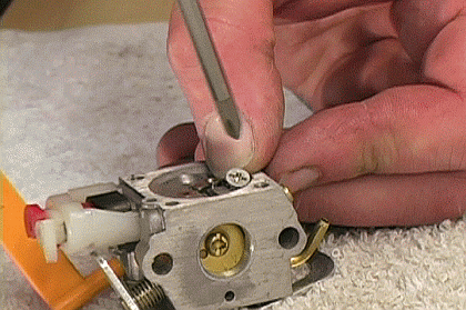 Hold Mechanism and Install Retaining Screw