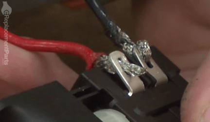 solder the switch