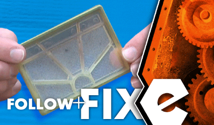 How to replace the inner filter on a Makita DPC7311