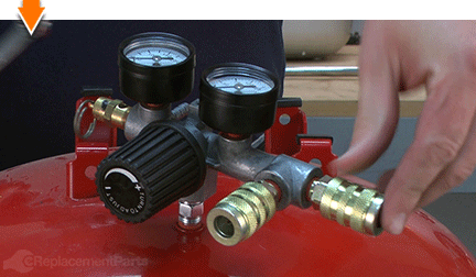 tighten the manifold by hand