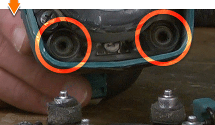 Verify O-rings are seated in top half