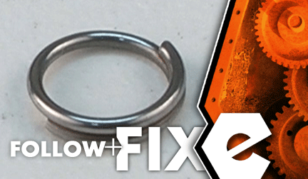 how to replace the fuel line clip on an echo trimmer