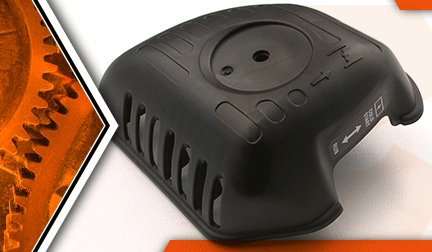 how to replace the air filter cover on an echo trimmer