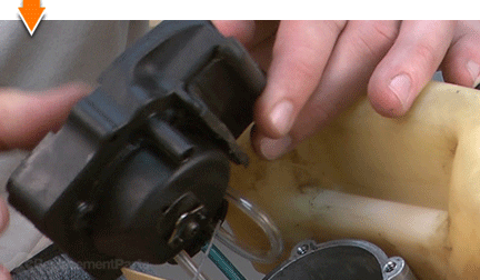 Install the second rubber isolator