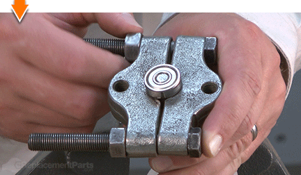 Tighten the bolts on the separator