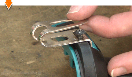 Install the belt clip