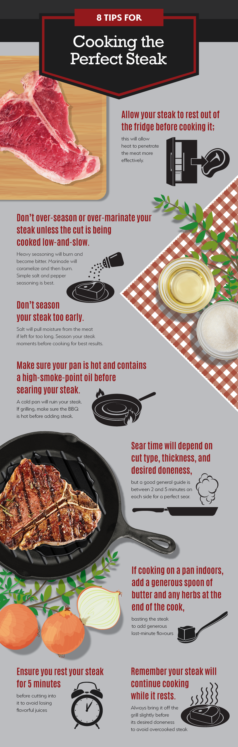 How to Cook Steak - 8 Tips for Cooking Steak
