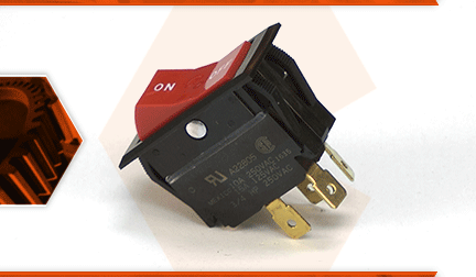 Rocker switch for porter cable router