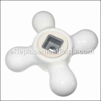 Porcelain Cross Handle - 042692-0070A:American Standard