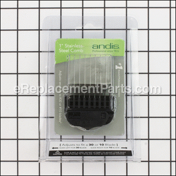 1 Stainless Steel Comb - Fits #30 or #10 Blade NEW - 24555:Andis-Accessories