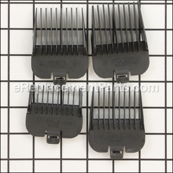 4 Combs-bagged - 21318:Andis-Accessories