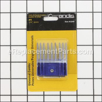 Universal Comb Size #4, 1/4 - 6 mm - 12340:Andis-Accessories