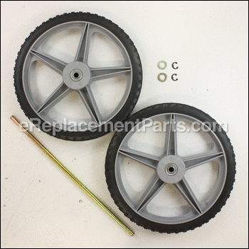 Kit- Axle/wheel Replacement - 53216400:Ariens
