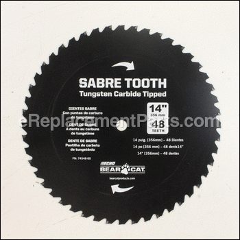 Kit, Sabre Tooth Blade - 74548-00:Crary Bear Cat