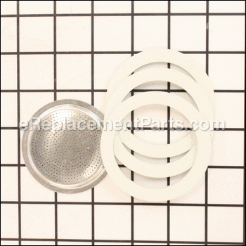 Gasket / Filter, 6 Cup, Carded - 06961:Bialetti