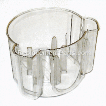 Dirt Cup-Clear - B-203-6737:Bissell