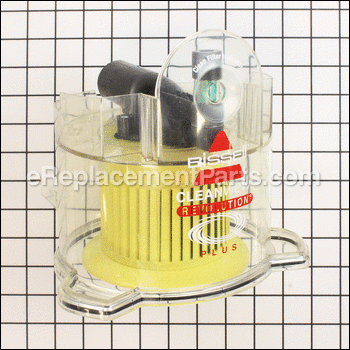 Cyclone Assy-Clear/Yellow W/ Filter Clean - B-203-6734:Bissell