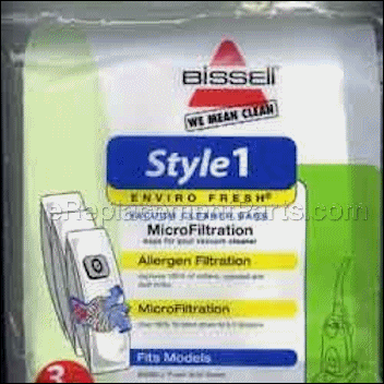 Paper Bag Style 7 Envirofresh - B-30861:Bissell