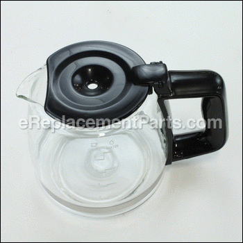5 Cup Glass Carafe- Black - DCM600B-01:Black and Decker