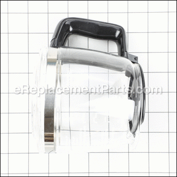 5 Cup Glass Carafe- Black - DCM600B-01:Black and Decker