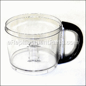 10 Cup Container (Bowl) Clear With Handle - MP12-2-200:Black and Decker