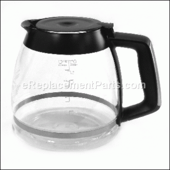 Glass Carafe With Markings - CM9050C-04:Black and Decker